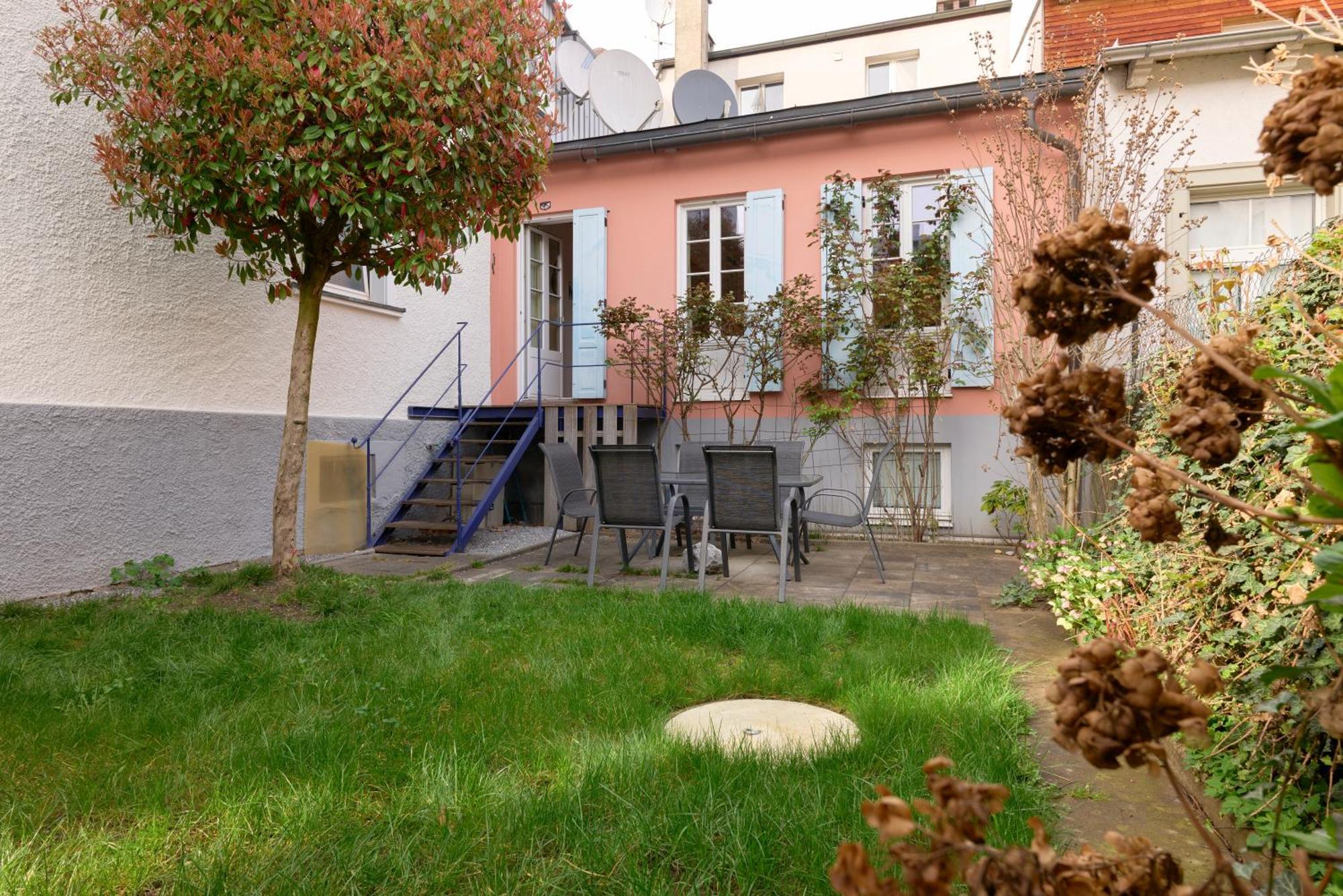 Stilvolle Gartenterrassenwohnung Mitten In Bregenz Exterior foto